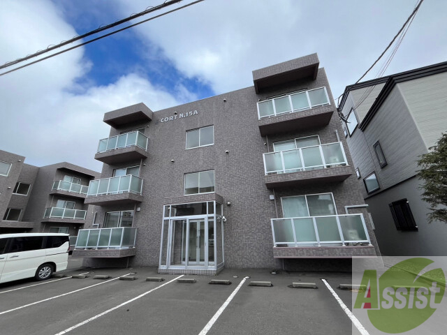 建物外観　札幌市東区北１５条東「Ｅ・コートＮ１５　Ａ棟」