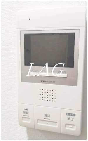 セキュリティ　モニター付きインターホンです。