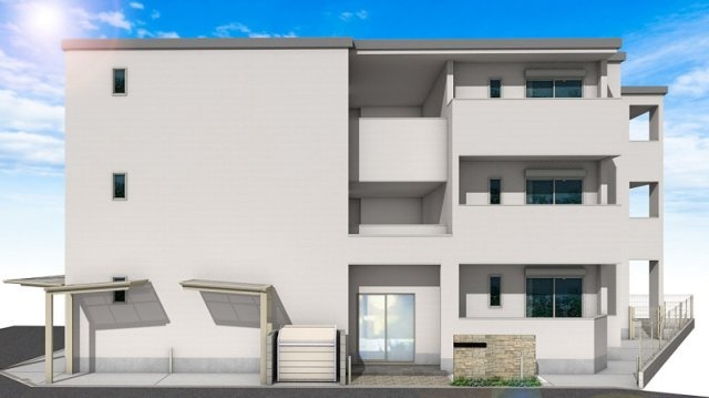 建物外観　完成パース