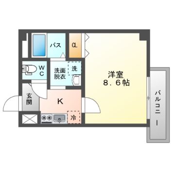 アヴェーレ早苗町の間取り写真