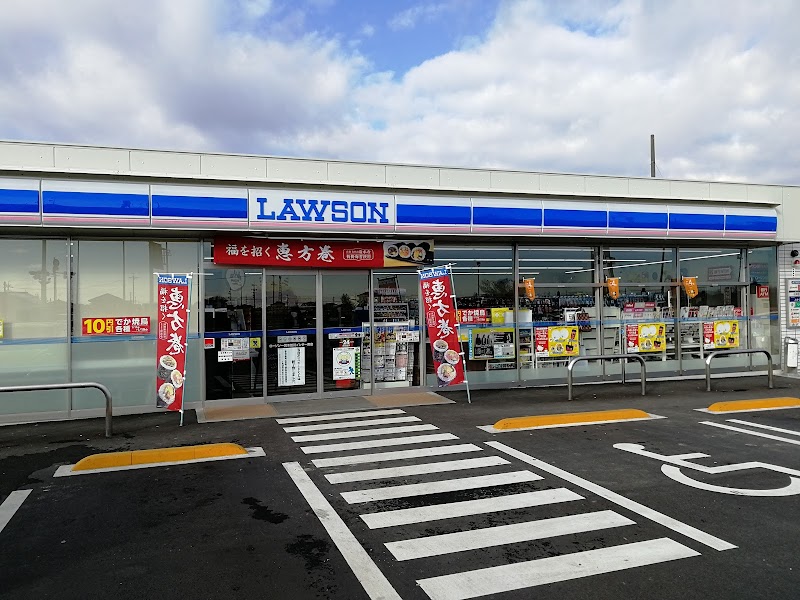 コンビニ　ローソン 一宮木曽川インター南店（コンビニ）まで369m