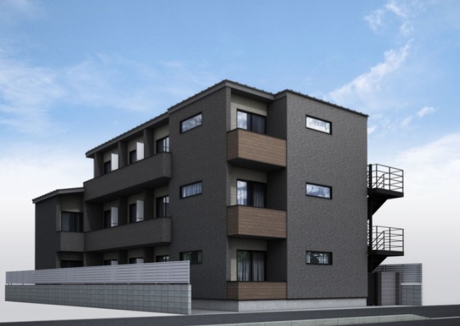 建物外観　外観パースです。