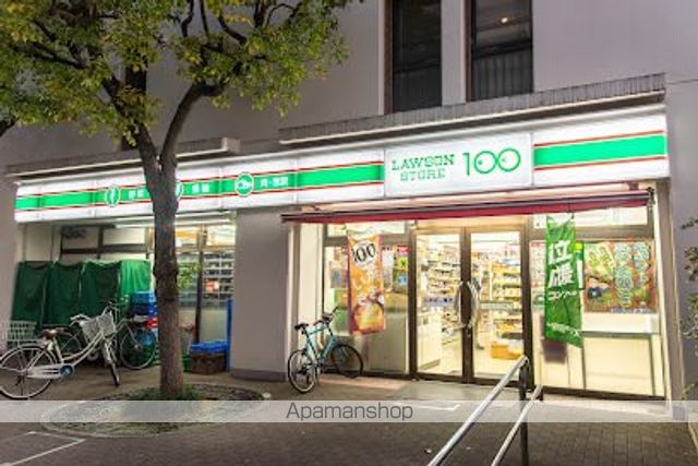 コンビニ　ローソンストア１００西大島店（コンビニ）まで120m
