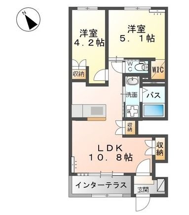 ユニゾン フォレストの間取り写真