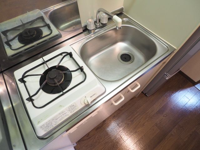 万宝マンションのキッチン写真
