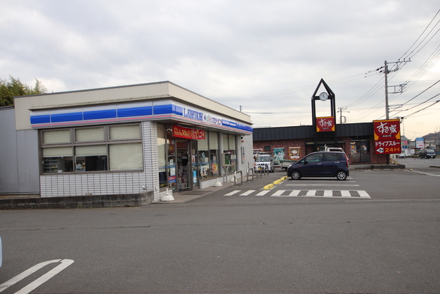 コンビニ　ローソン・スリーエフ　厚木中荻野店（コンビニ）まで400m