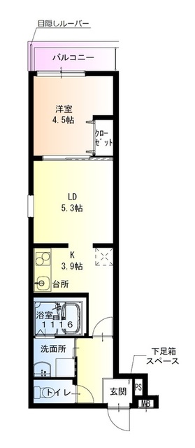 フジパレス住之江通II番館の間取り写真