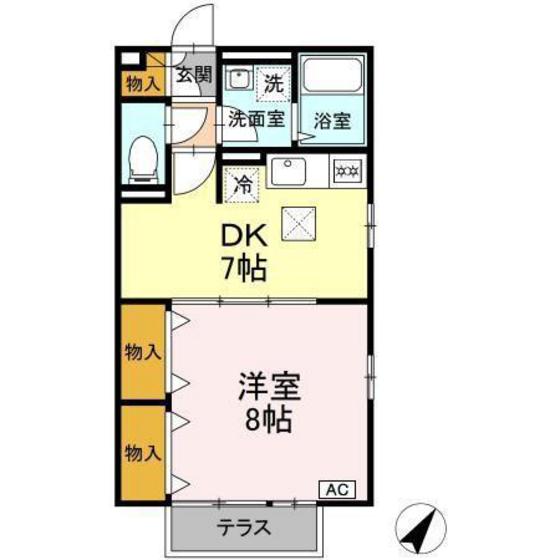 リバーフロントKの間取り写真