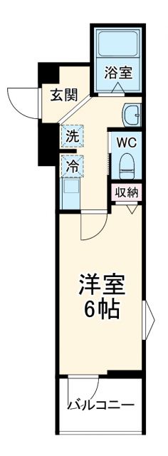 ビスタ保土ヶ谷の間取り写真