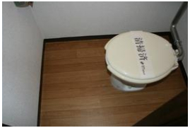 西武新宿線 野方駅 徒歩7分 2階建 築43年のトイレ写真