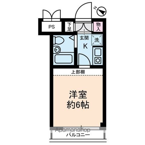 アムス小岩WESTの間取り写真