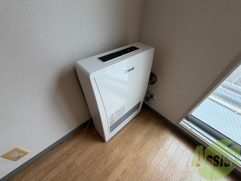 その他設備　ガス暖房がついており、寒い日も安心です！