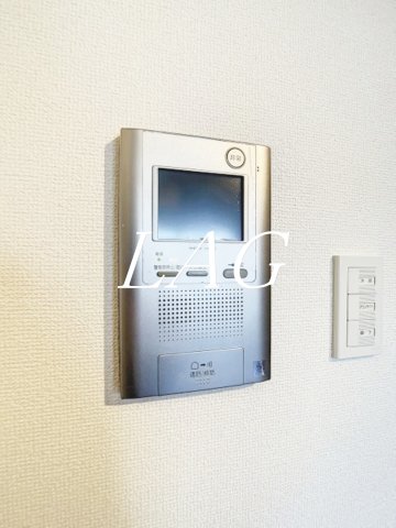 セキュリティ　モニター付きインターフォンです。