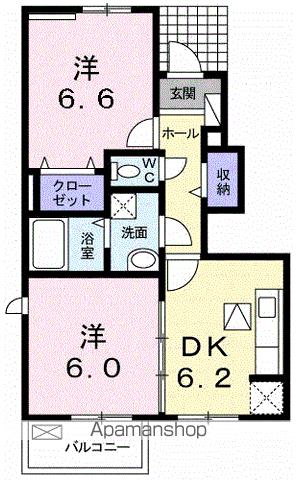 グラース ヴィラ Iの間取り写真