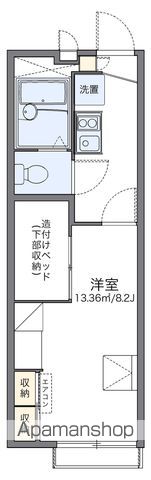 地下鉄谷町線 平野駅 徒歩14分 2階建 築18年の間取り写真