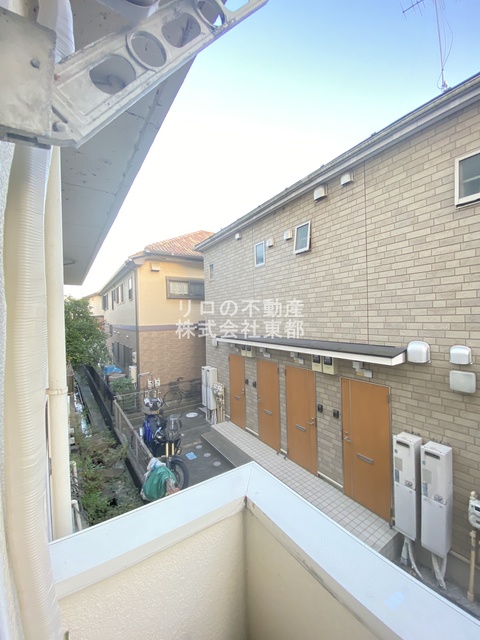 眺望　バルコニーからの景色です☆