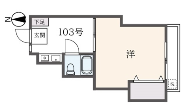 フロムSの間取り写真