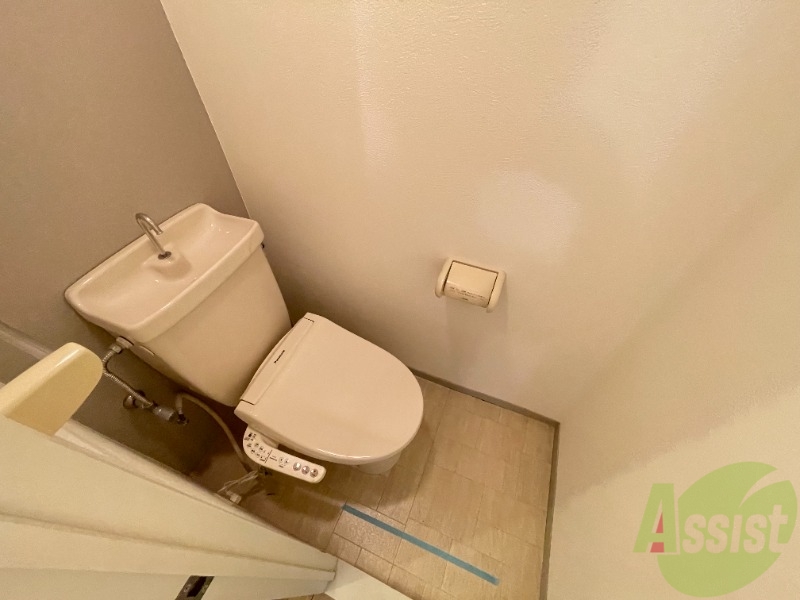 岡田山ハイツ A棟のトイレ写真