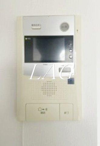 セキュリティ　モニター付きインターホンです。