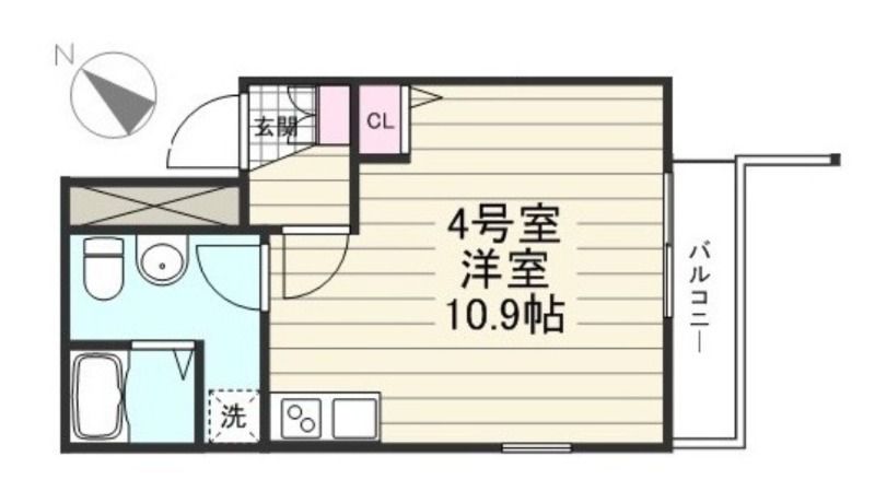 CREAL門前仲町の間取り写真