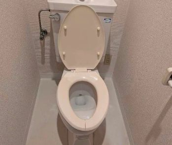 トイレ　清潔感のあるトイレです