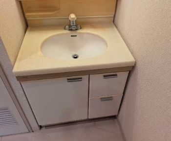 洗面設備　忙しい朝には欠かせない洗面所です
