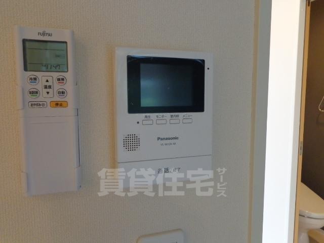 セキュリティ　カメラ付インターホン（イメージ）