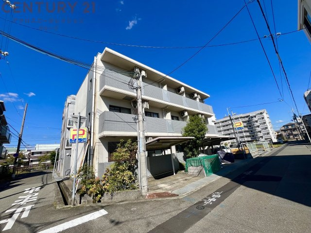 建物外観　オートロック、モニター付きインターホン完備☆