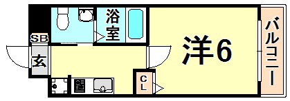 NEW尼崎の間取り写真