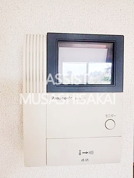 セキュリティ　写真：設備同仕様の別号室です