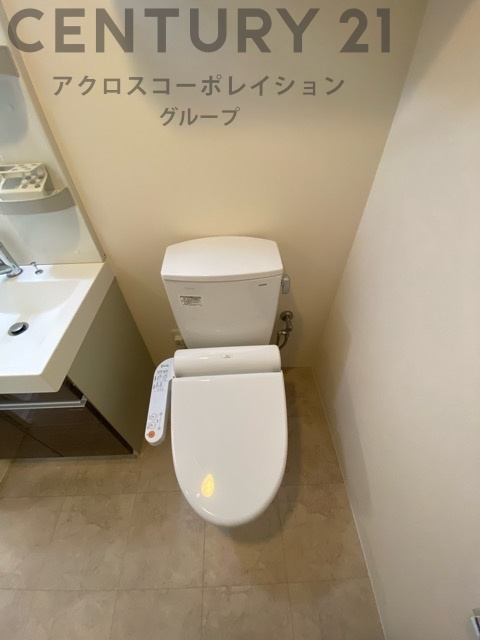 トイレ　ウォシュレット付きのトイレです♪