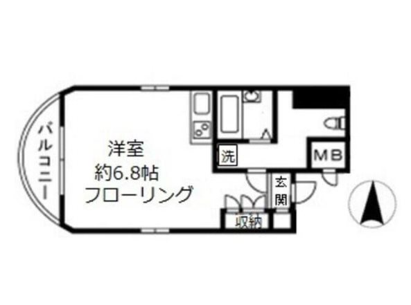 アールブリュット白山の間取り写真