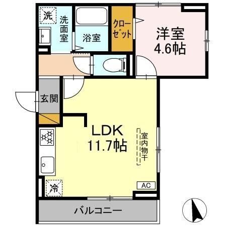 リラ・デテ市川の間取り写真