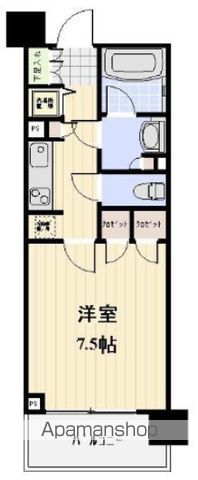 京急本線 平和島駅 徒歩4分 14階建 築24年の間取り写真