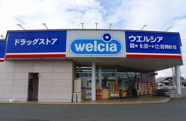 ドラックストア　ウエルシア伊勢崎八寸店（ドラッグストア）まで1100m