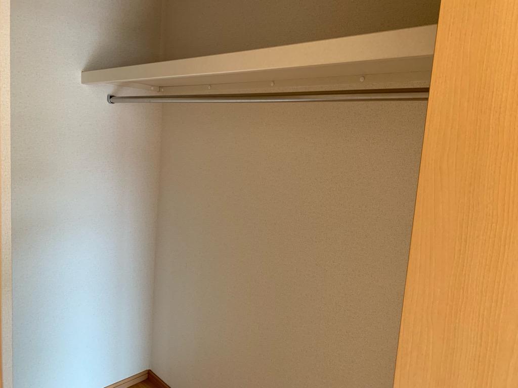 収納　たっぷりとした収納スペースです