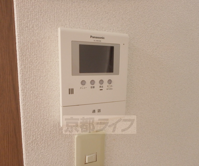 セキュリティ　来客確認が出来ます。