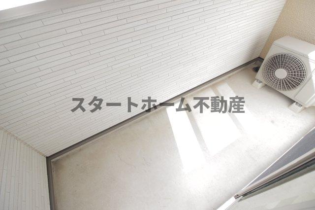 バルコニー　落ち着いた時間を過ごせるバルコニーです