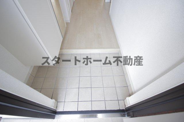 玄関　明るい玄関です