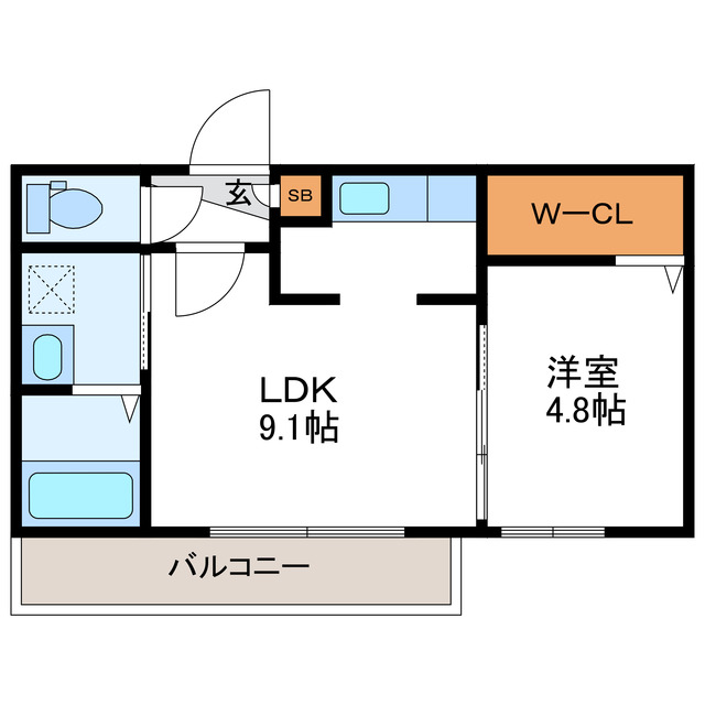 N23 EASTの間取り写真