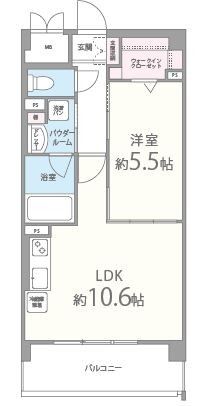 地下鉄御堂筋線 江坂駅 徒歩17分 3階建 築15年の間取り写真