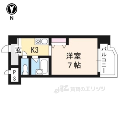ホープ堀川の間取り写真