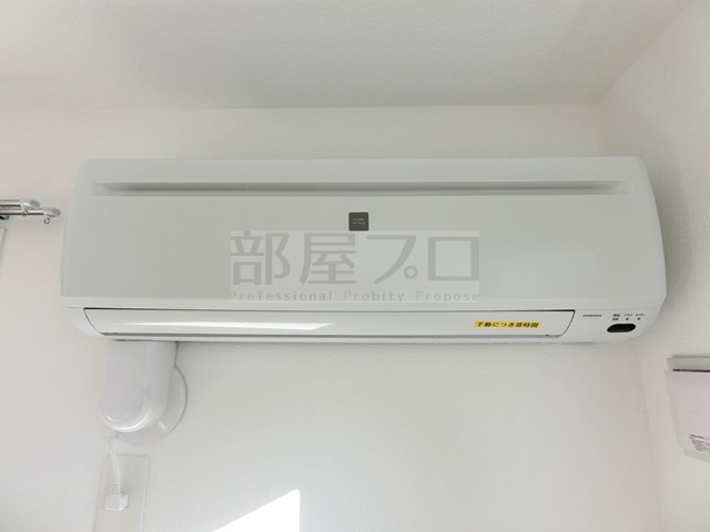 その他設備　夏も快適なエアコン付き