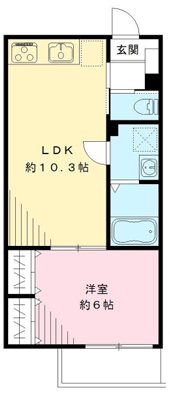 ヴィラ デ ソールの間取り写真