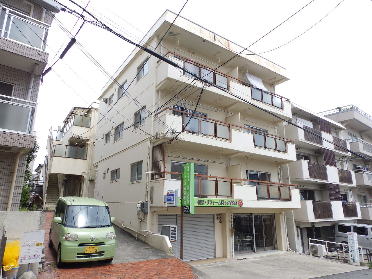 建物外観　角部屋