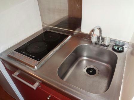 キッチン　電気コンロ