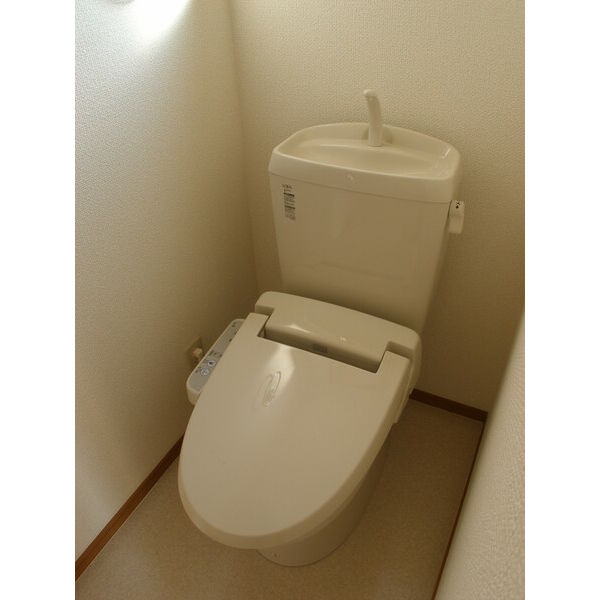 トイレ　写真は、別の部屋で同タイプになります。