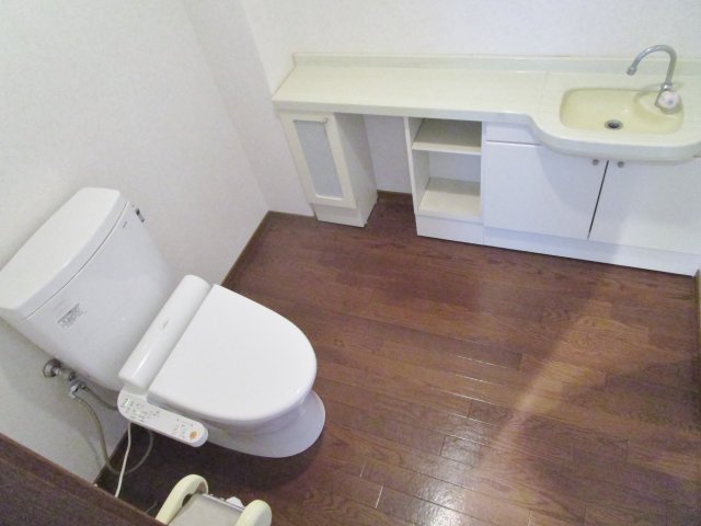 【リバーサイドマンションのトイレ】
