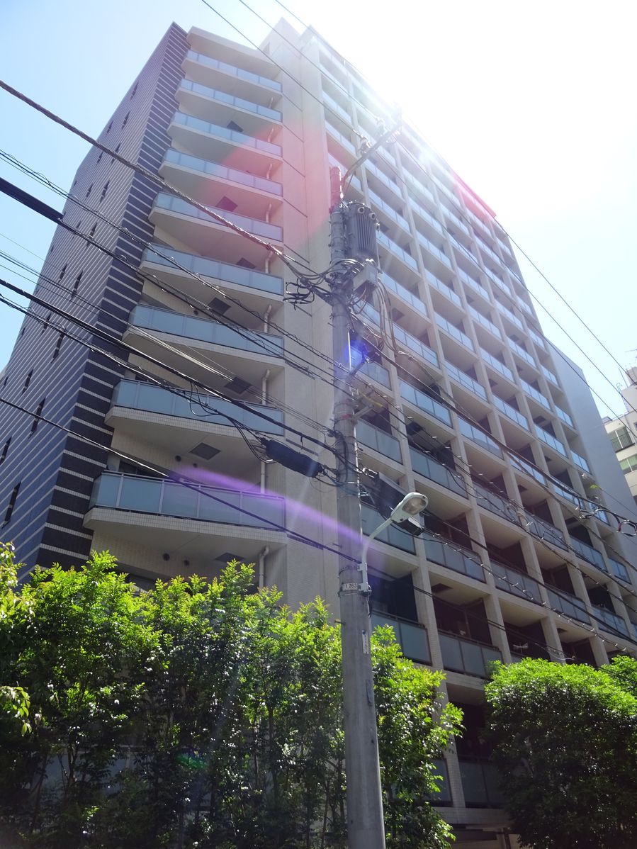 渋谷区渋谷のマンションの建物外観