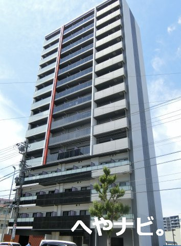 名古屋市東区砂田橋のマンションの建物外観
